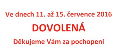 Dovolená