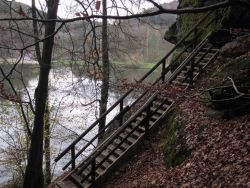 Turistické schodiště Kokořínský Důl